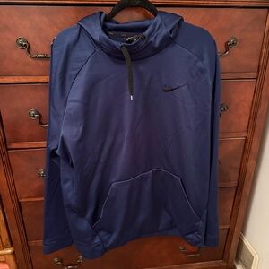 Nike Men's Deep Blue Pullover Hoodie